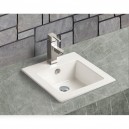 SQUARE DROP IN BASIN