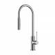 AZIZ BRUSHED NICKEL ROUND PULL-OUT SINK MIXER