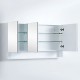 1500MM MIRROR SHAVING CABINET WITH ATTACHED STORAGE