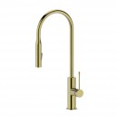 PCC1002BG AZIZ BRUSHED GOLD PULL-OUT SINK MIXER