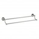 66502-600BN CLASICO BRUSHED NICKEL DOUBLE TOWEL RAIL 560MM