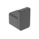 KASTEN BRUSHED GUNMETAL ROBE HOOK