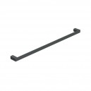 KASTEN BRUSHED GUNMETAL 800MM SINGLE TOWEL RAIL