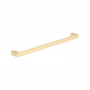 KASTEN BRUSHED GOLD 600MM SINGLE TOWEL RAIL