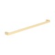 KASTEN BRUSHED GOLD 800MM SINGLE TOWEL RAIL
