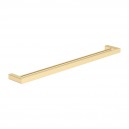 KASTEN BRUSHED GOLD 800MM DOUBLE TOWEL RAIL