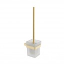 KASTEN BRUSHED GOLD TOILET BRUSH SET