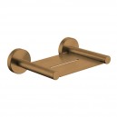 BRUSHED BRONZE DOME SOAP TRAY