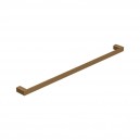 KASTEN BRUSHED BRONZE 800MM SINGLE TOWEL RAIL