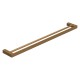 KASTEN BRUSHED BRONZE 800MM DOUBLE TOWEL RAIL