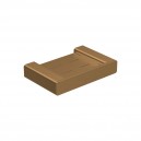 KASTEN BRUSHED BRONZE SOAP BASKET