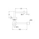 BRUSHED COPPER OTUS SLIMLINE TOILET ROLL HOLDER