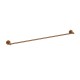 BRUSHED COPPER OTUS SLIMLINE SINGLE TOWEL RAIL 900MM