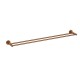 BRUSHED COPPER OTUS SLIMLINE DOUBLE TOWEL RAIL 900MM