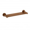 BRUSHED COPPER OTUS SLIMLINE METAL SHELF