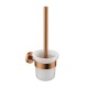 BRUSHED COPPER OTUS SLIMLINE TOILET BRUSH SET