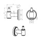 CAMBRIDGE CHROME ROBE HOOK