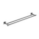 CAMBRIDGE CHROME DOUBLE TOWEL RAIL 600MM