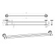 CAMBRIDGE CHROME DOUBLE TOWEL RAIL 800MM