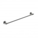 CAMBRIDGE BRUSHED NICKEL SINGLE TOWEL RAIL 600MM