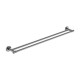 CAMBRIDGE BRUSHED NICKEL DOUBLE TOWEL RAIL 800MM