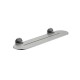 CAMBRIDGE BRUSHED NICKEL METAL SHELF