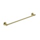 CAMBRIDGE BRUSHED GOLD SINGLE TOWEL RAIL 600MM