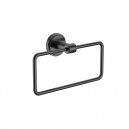 CAMBRIDGE BRUSHED GUN METAL TOWEL RING