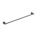 CAMBRIDGE BRUSHED GUN METAL SINGLE TOWEL RAIL 800MM