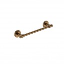 CAMBRIDGE BRUSHED BRONZE HAND TOWEL RAIL 250MM
