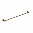CAMBRIDGE BRUSHED BRONZE SINGLE TOWEL RAIL 800MM