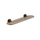 CAMBRIDGE BRUSHED BRONZE METAL SHELF