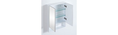 Mirror Shaving Cabinet with Attached Storage